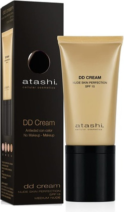 Тонирующий дневной крем Atashi Atashi Anti-Aging Color Treatment с SPF15