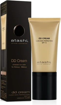 Тонирующий дневной крем Atashi Atashi Anti-Aging Color Treatment с SPF15