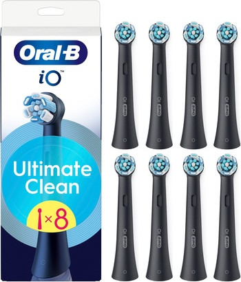 Сменные насадки для зубной щетки Oral-B Oral-B Io Series Ultimate Clean Черные