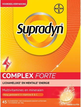 Поливитаминная добавка Supradyn Complex Forte Bruis шипучая
