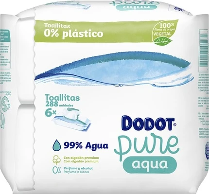 Влажные салфетки Dodot Aqua Pure