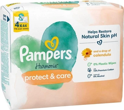 Влажные салфетки Pampers Harmonie Protect & Care