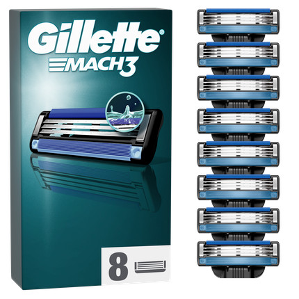 Сменные кассеты для бритья Gillette Mach3