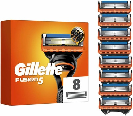 Сменные лезвия для бритвы Gillette Fusion5