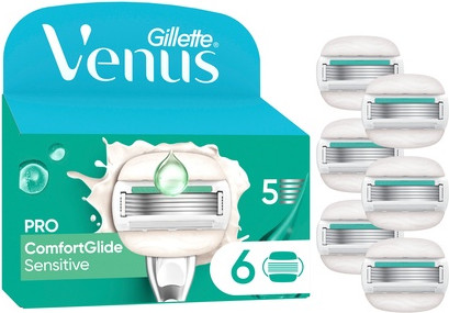Лезвия для бритвы Venus Venus Pro Comfortglide Sensitive
