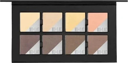 Палетка Mulac Cosmetics для контурирования и хайлайтинга лица, кремовая, Athen