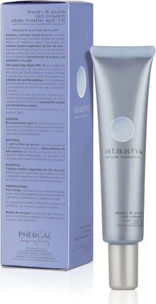 Тонирующий дневной крем Atashi Увлажняющий крем Stay Matte с тоном