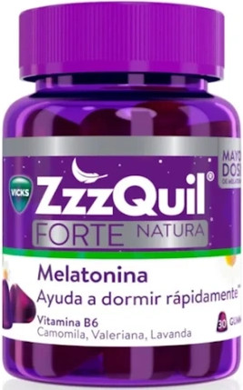 Добавка Zzzquil Forte Natura Мелатонин 30 штук