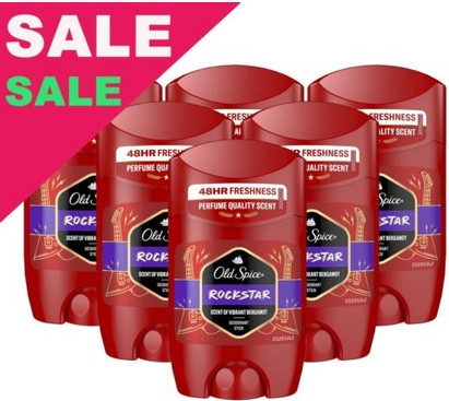 Deodorant Stick Old Spice Rockstar