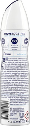 Anti-Perspirant Deodorant Spray Rexona MotionSense Invisible Aqua