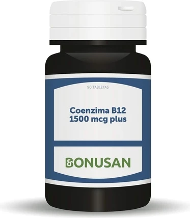 Таблетки Bonusan Коэнзим B12 1500мкг Плюс