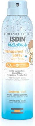 Солнцезащитный спрей ISDIN Fotoprotector Pediatrics Водостойкий солнцезащитный спрей SPF 50