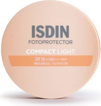 Пудра для лица с солнцезащитным эффектом ISDIN Fotoprotector Compacto Light Spf50