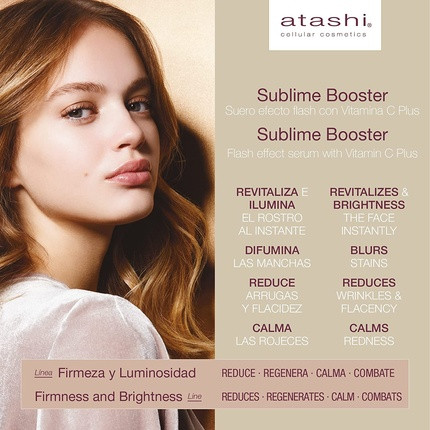 Сыворотка Atashi Perfection Sublime Booster Serum с гиалуроновой кислотой и витамином С