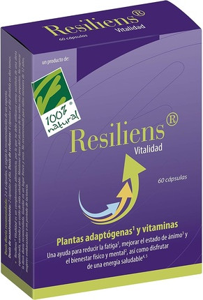 Капсулы 100% Natural Nutricosmetics Resiliens Vitality