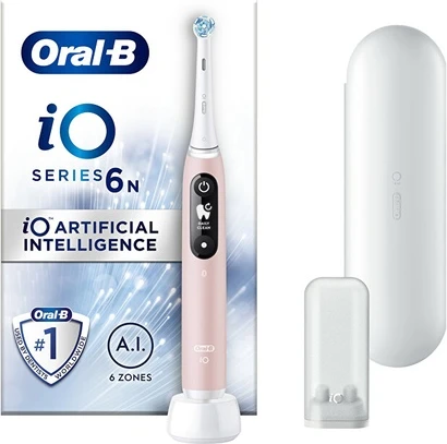 Электрическая зубная щетка Oral-B Series Io 6 Розовая