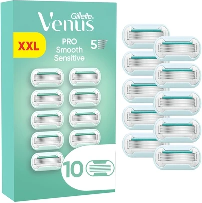 Лезвия для бритья Venus Pro Smooth Sensitive для чувствительной кожи