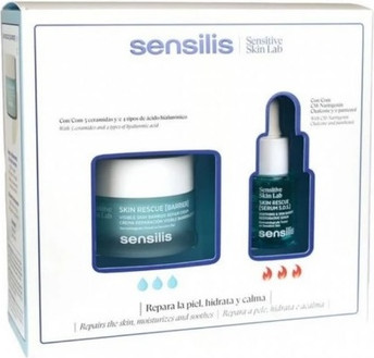 Набор для ухода за лицом Sensilis Skin Rescue Набор кремов для восстановления барьера кожи