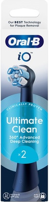 Сменная насадка для электрической зубной щетки Oral-B Io Ultimate Clean Черная