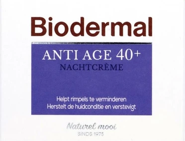 Ночной крем Biodermal Anti-Age 40+