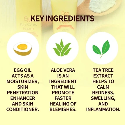 Очищающая пенка The Skin House Egg Pore Corset Foam