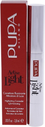 Консилер Pupa Milano Active Light Highlighting Concealer Минимизирует следы усталости
