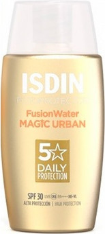 Защитное средство для лица Isdin Fusion Water Magic Urban SPF 30