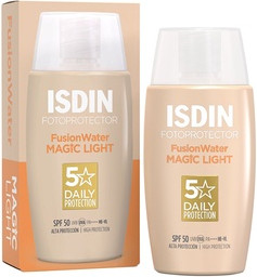 Защита лица от солнца ISDIN Fotoprotector Fusion Water Color Light Spf50