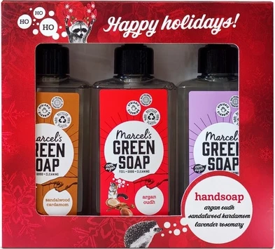 Набор для ухода за руками Marcel's Green Soap Рождественский набор
