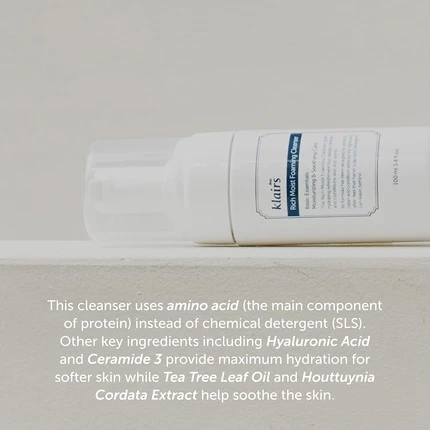Вспенивающееся средство для умывания Dear Klairs Rich Moist Foaming Cleanser