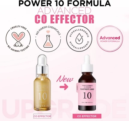 Сыворотка It's Skin Power 10 Formula Омолаживающая лифтинг-сыворотка с коллагеном и пептидами