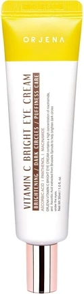 Крем для век Orjena Vitamin C Eye Cream Осветление Темных Кругов Отечность Уход