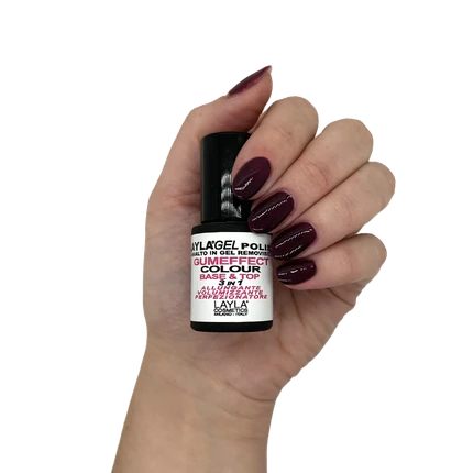 Гель-лак Layla Gum Effect Gel Polish 3в1 №19 Viral