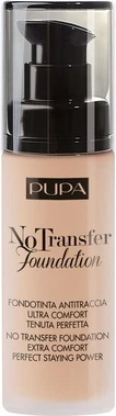 Увлажняющая тональная основа Pupa Milano No Transfer Foundation Спф 15