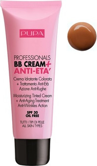 Тонирующий дневной крем Pupa Professionals Bb Cream & Anti-Aging Spf30 Treatment