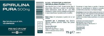 Биологически активная добавка Biosline Principium Pure Spirulina