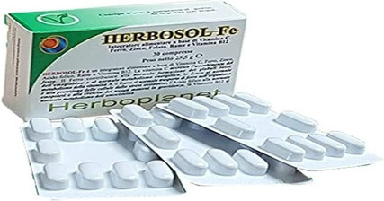 Таблетки Herboplanet Herbosol Fe