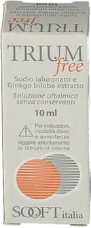 Глазные капли Fidia Trium Free