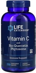 Таблетки Life Extension Витамин C и Био-Кверцетин Фитосома