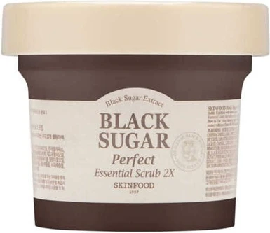 Скраб для лица Skinfood Black Sugar Perfect Essential Scrub