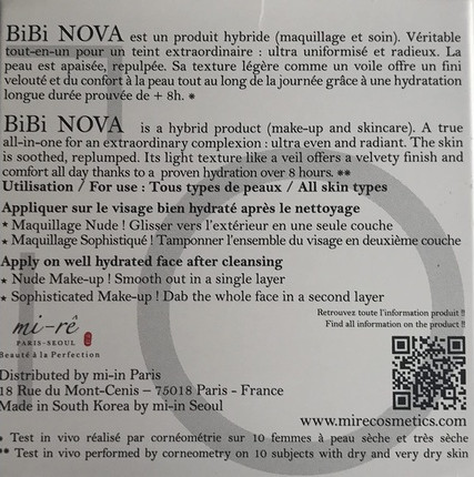 Пудра Mi-Re BiBi Nova Golden Compact Powder с аппликатором-подушечкой