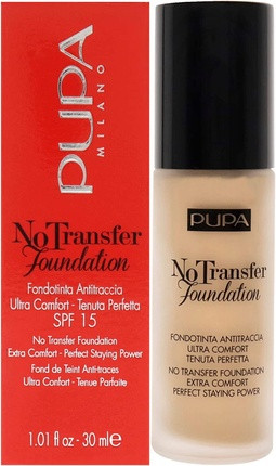 Тональная основа Pupa Milano No Transfer Foundation SPF 15