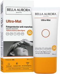 Солнцезащитное средство для лица Bella Aurora Ultramat Antiblemish со SPF50