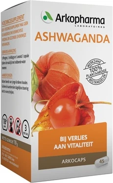 Herbal Supplement Arko Pharma Arkocaps Ashwaganda
