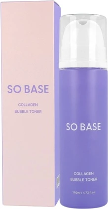 Тонер SoBaise So Base Collagen Bubble Toner
