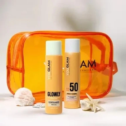 Набор для защиты от солнца Youglam Солнечный комплект Youglam с защитой от солнца 50 и средством после загара Glowly в косметичке