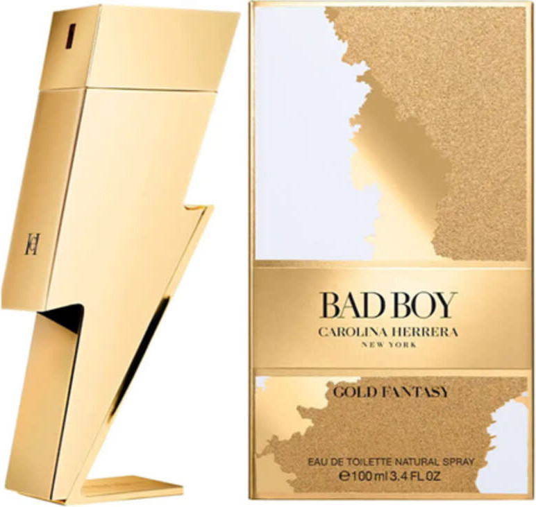 Eau De Toilette Carolina Herrera Bad Boy Gold Fantasy