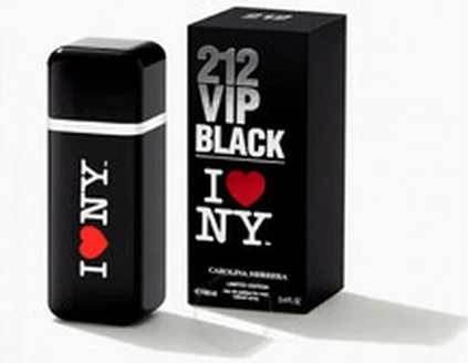 Одеколон Carolina Herrera 212 Vip Black I Love Ny Лимитированное Издание