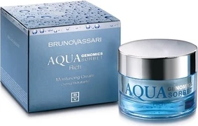 Насыщенный крем Bruno Vassari Aqua Genomics Sorbet с гиалуроновой кислотой для увлажнения