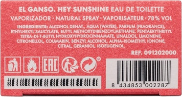 Eau de Toilette El Ganso Hey Sunshine